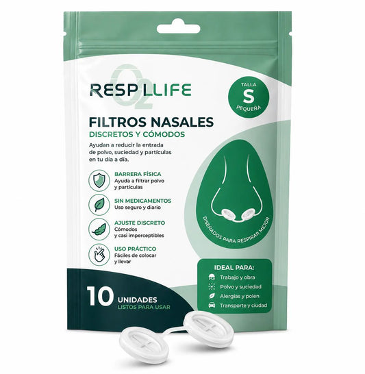Filtros nasales